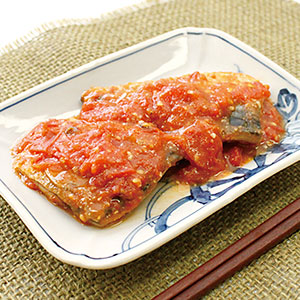 鯖のトマト味噌煮